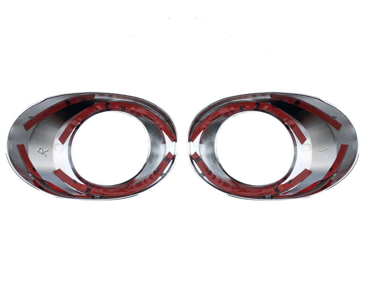 17クオン パーフェクトクオン バンパーエンドカバー + フォグランプ カバー 日産UDトラックス 17クオン パーフェクトクオン メッキ バンパー