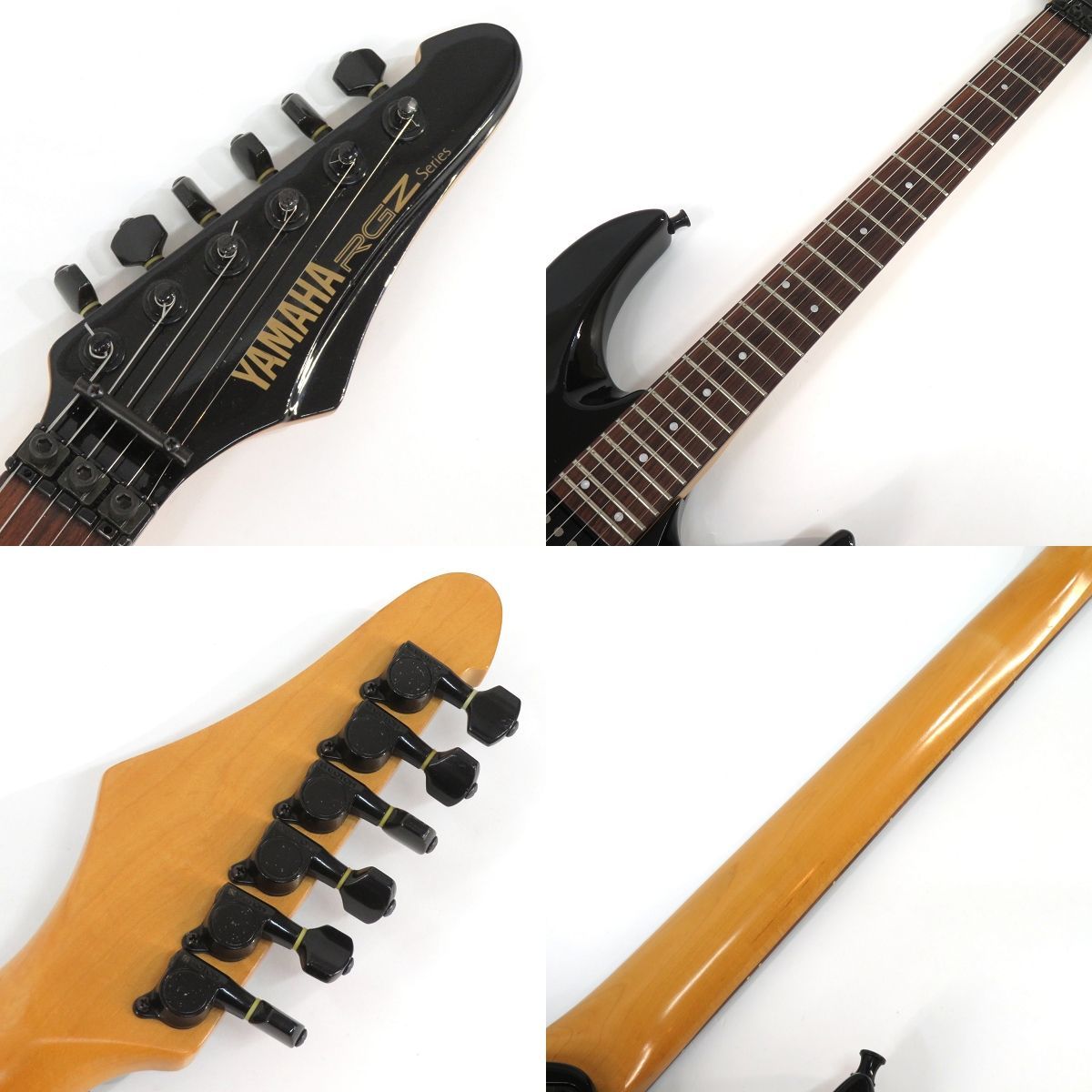 YAMAHA RGZ-Ⅲ ヤマハ エレキ ギター ブラック 日本製 90's中古品相応にあり