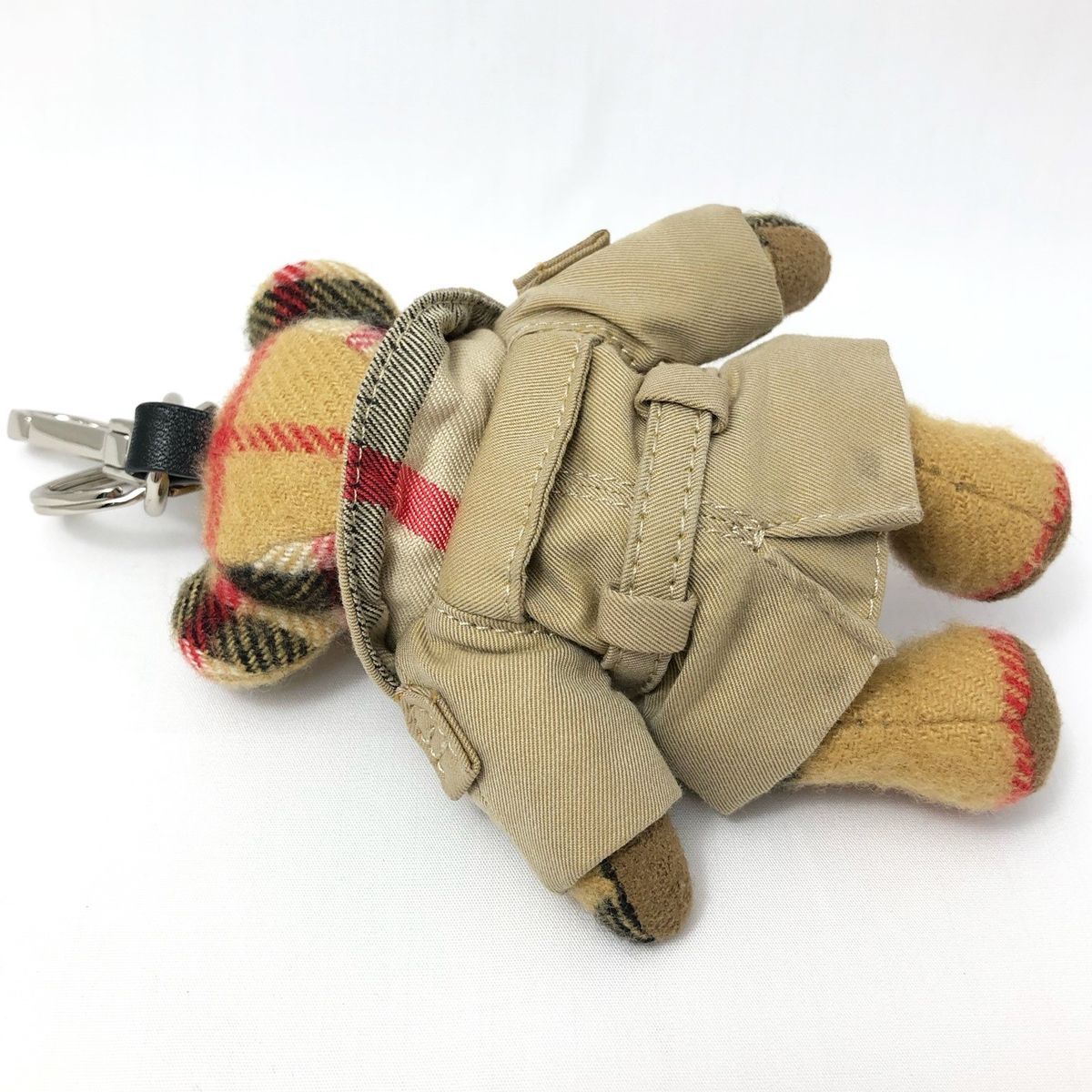 未使用✨ バーバリー ぬいぐるみ チャーム キーホルダー ノバチェック