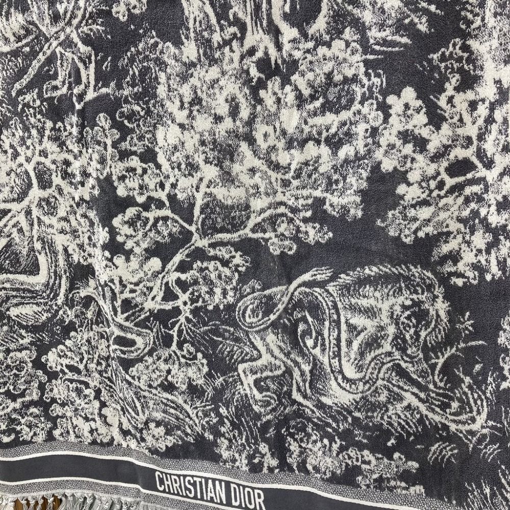 ディオール DIOR トワルドゥジュイ ブランケット ビーチタオル