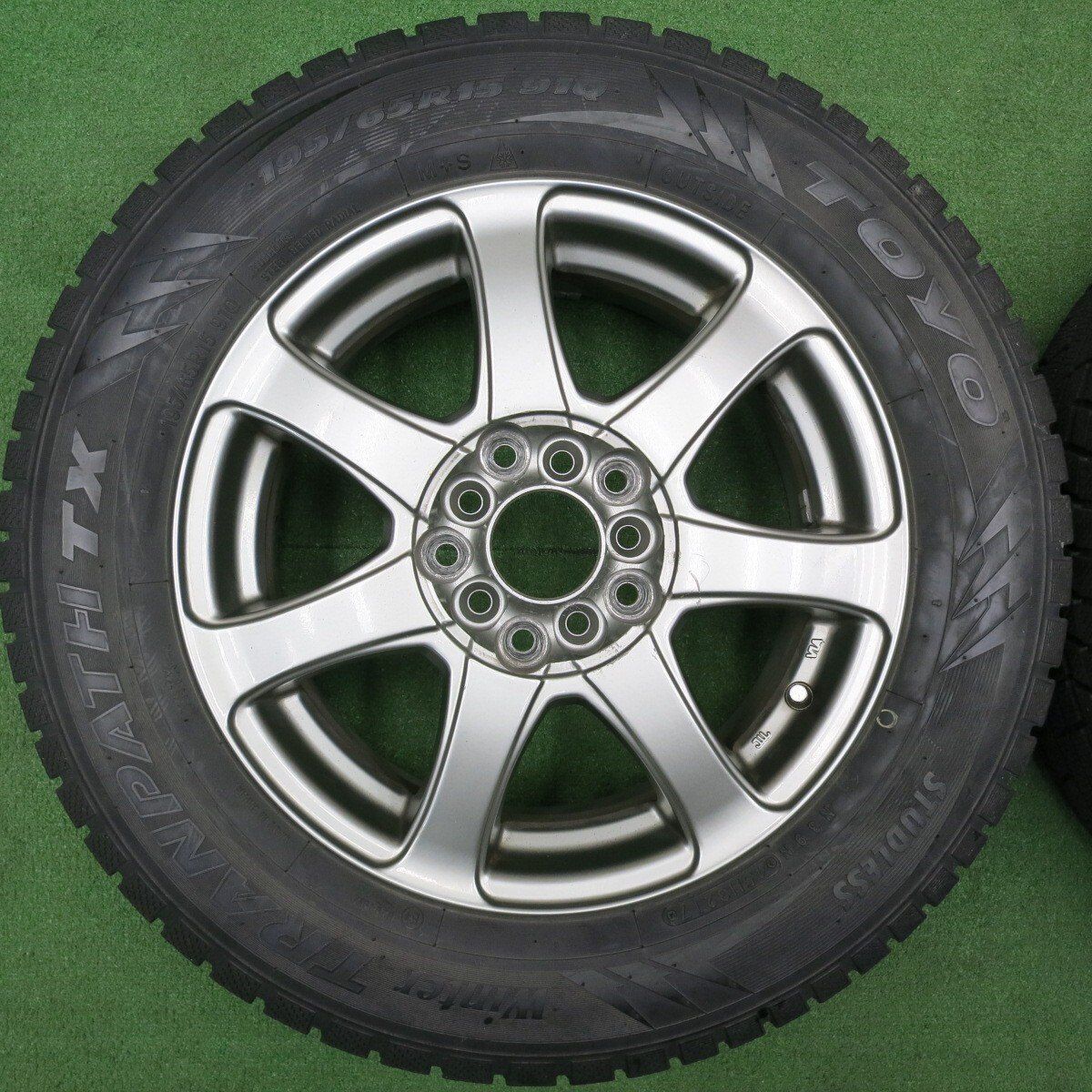 トーヨー　トランパスTX！195/60R16スタッドレスアルミ極上中古4本セット 楽天市場】195／60R16（ブランドトーヨータイヤ）（スタッドレス