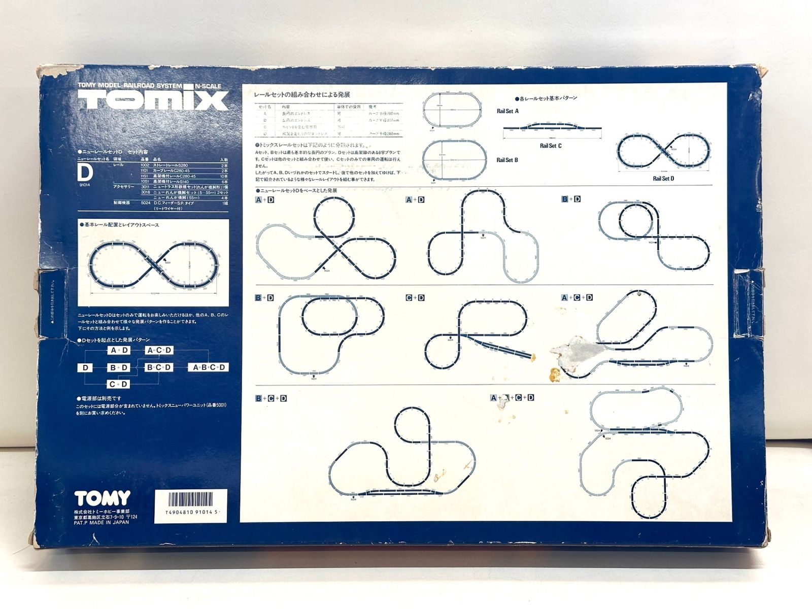 鉄道模型 TOMIX 91014 New Rail Set 0763 タケボーの今日PON Nゲージ・鉄道模型 【懐かしアイテム
