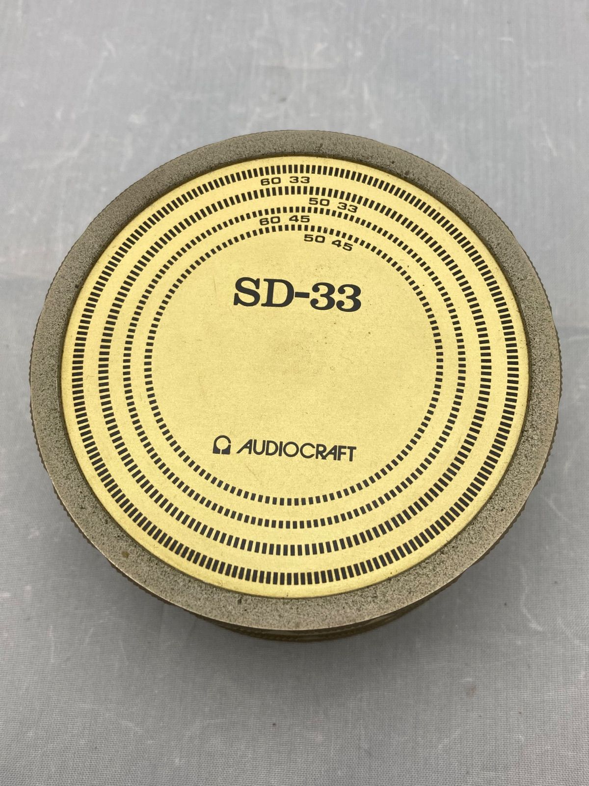 AUDIOCRAFT オーディオクラフト SD-33 ディスクスタビライザー - メルカリ