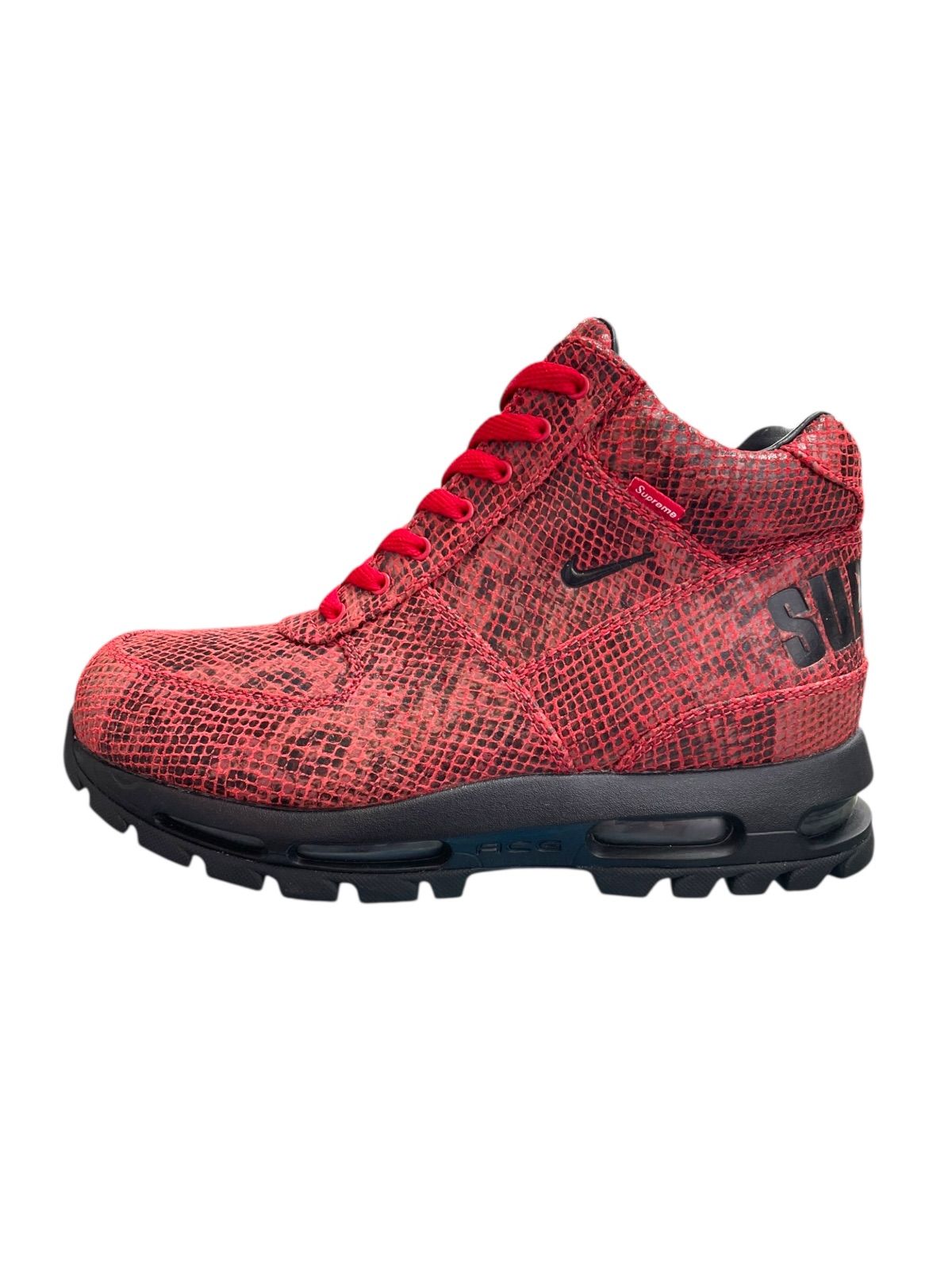 NIKE】× SUPREME AIR MAX GOADOME FIRE RED DA1475-600 ナイキ