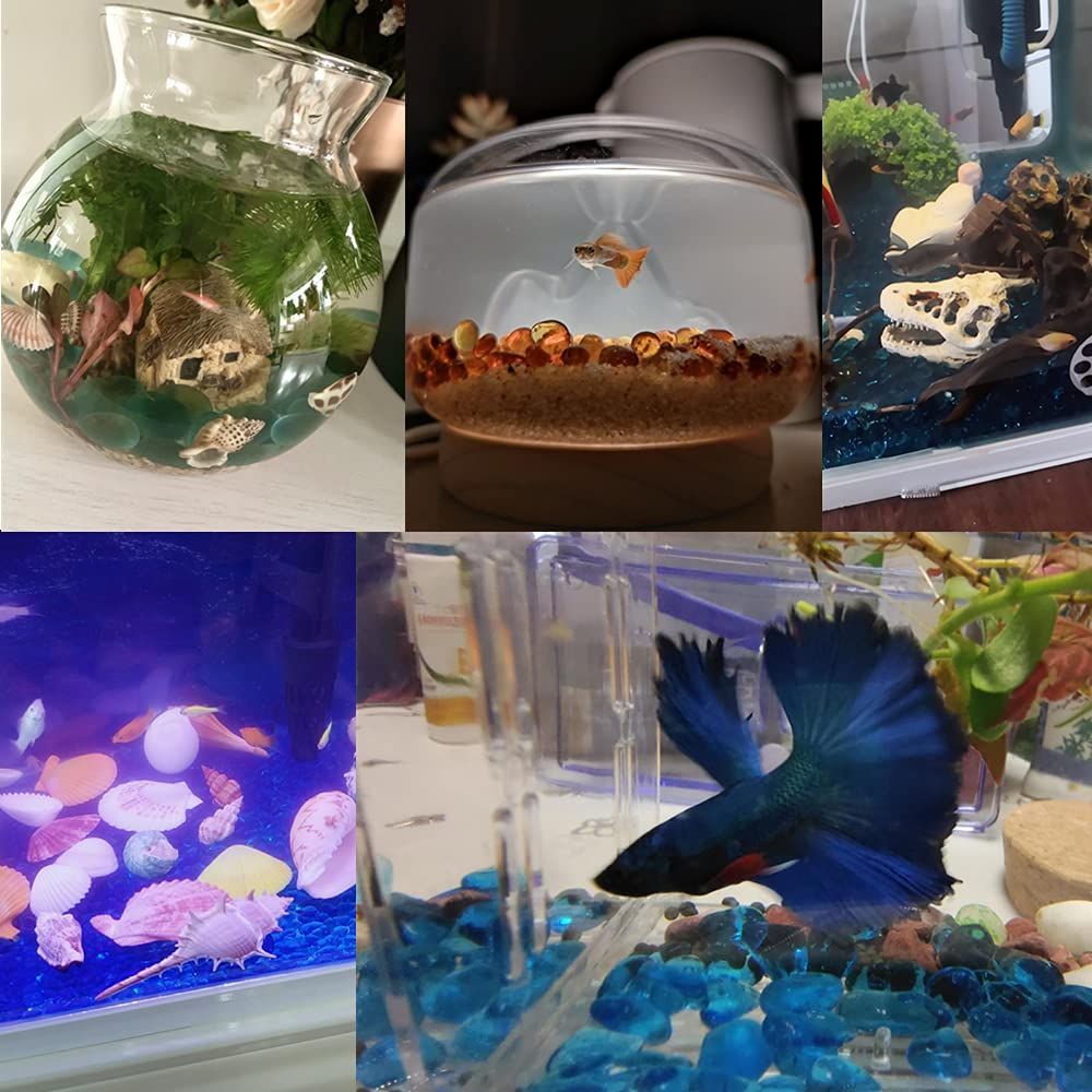 玻璃砂 ガラス砂 小石 装飾用 庭 石 岩 水槽 クリスタルイエロー 305g Amazon | KEWAYO ガーデン飾り石 水槽飾り 石 ガラス石 ガラス砂