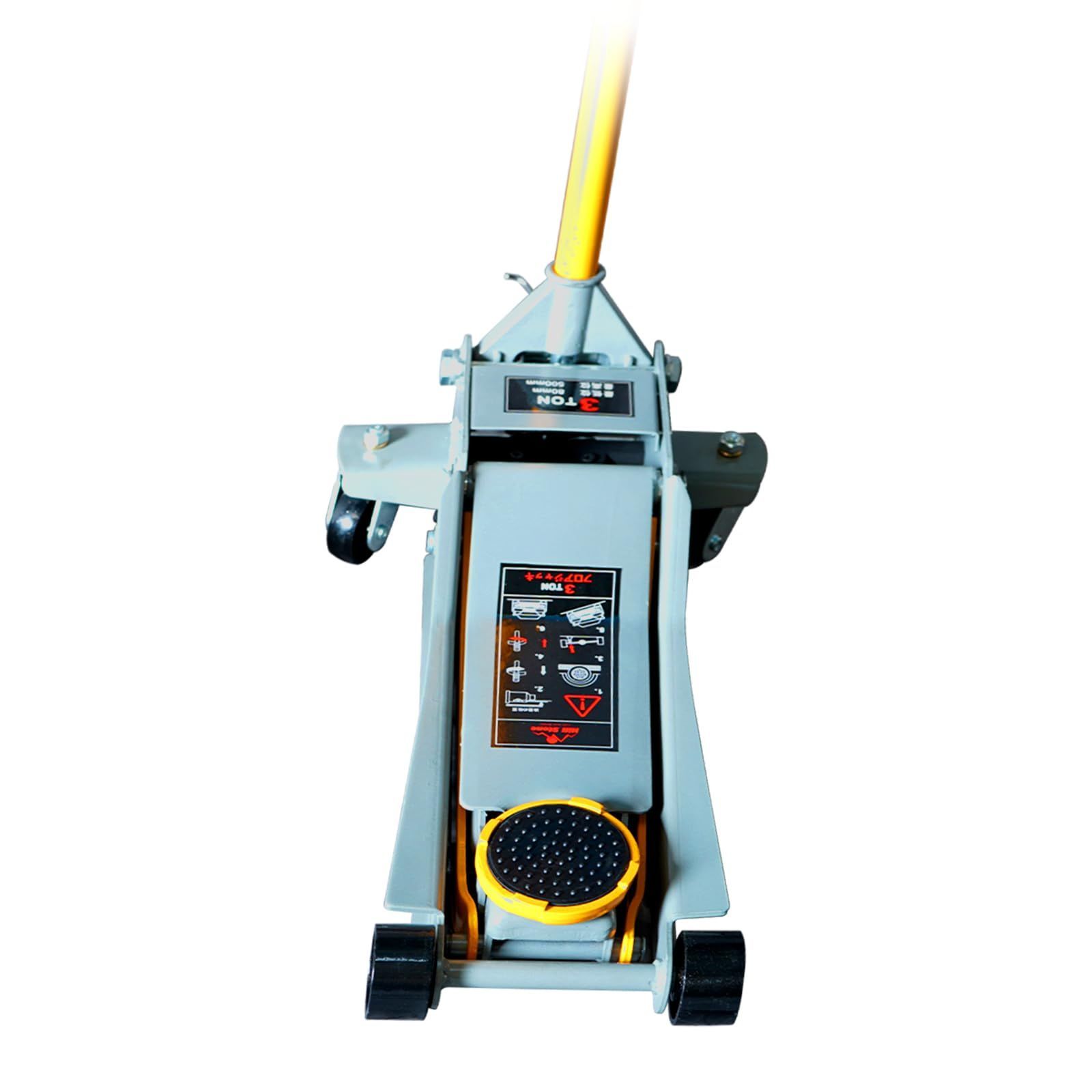 フロアジャッキ 3t ガレージジャッキ 低床 フロアジャッキ オレンジ