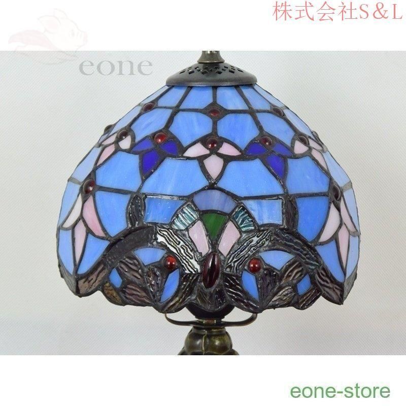 電気スタンド ステンドグラス 綺麗 ベッドサイドランプ 卓上照明 デスクライト インテリア 工芸品 アンティークガラス工芸 胡蝶 ステンドグラス 卓上照明 高品質 new 花柄 デスクライト