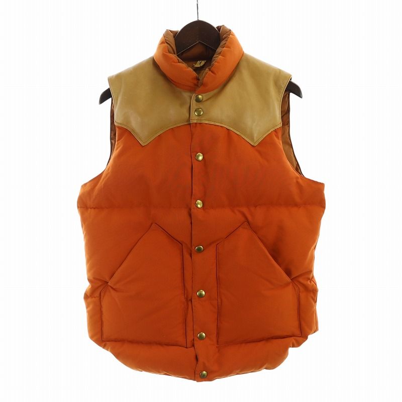 ロッキーマウンテン ベージュ christy down vest 38 Collection