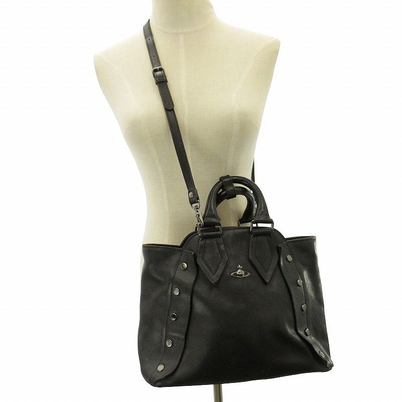 【美品】Vivienne Westwood ヌーロック 3WAY バッグ Vivienne Westwood - ヴィヴィアン ヌーロック3WAY バッグの通販