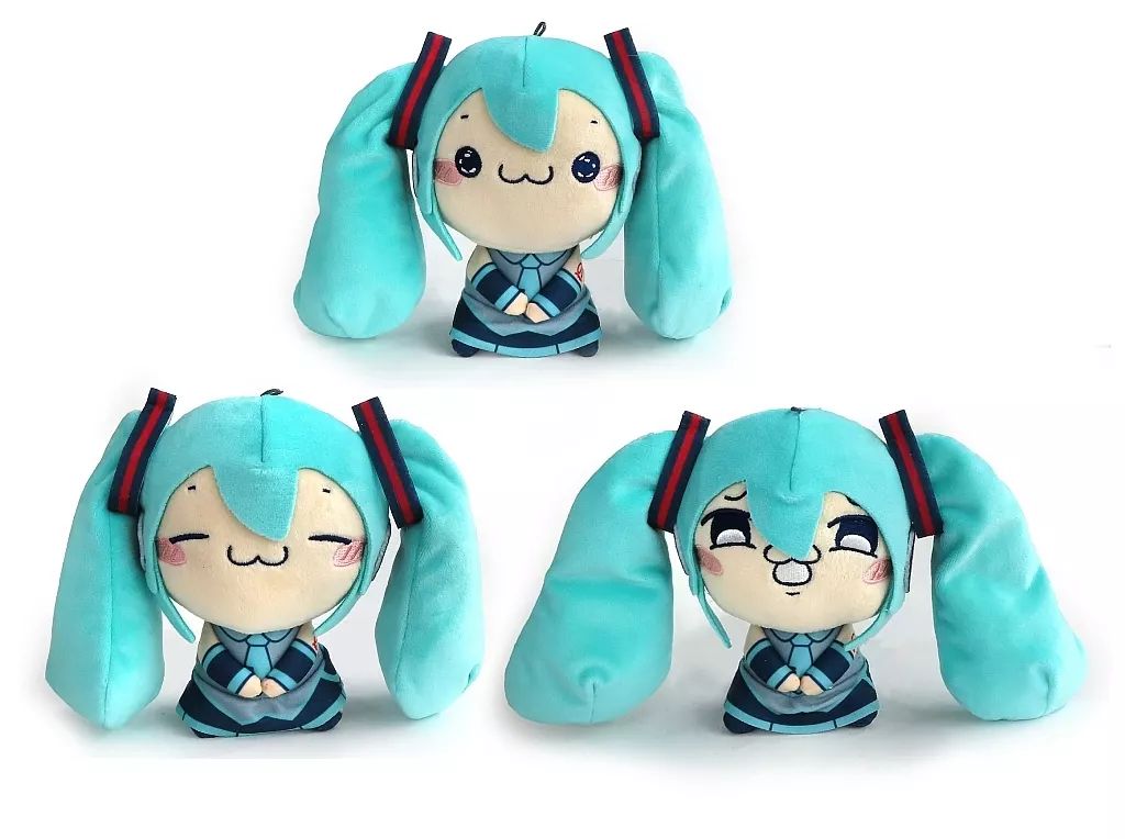 初音ミク もちぴこ ぬいぐるみ 3種セット 初音ミク もちぴこ ぬいぐるみ 3種セット - メルカリ
