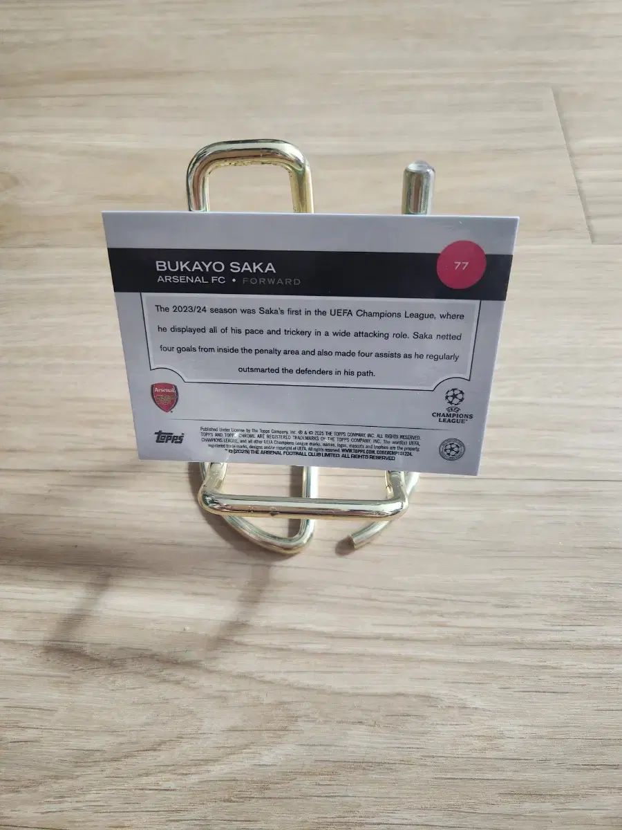 25 トップスクロム コンペティション 199 限定 アーセナルFC ブカヨ サカ サッカーカード Amazon.co.jp 最新リリース:  フォト・カード・コイン(サッカーチーム・ファングッズ) の新着ランキングです。