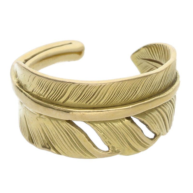 ゴローズ 全金フェザーピンキー リング メンズ 5.5号 - メルカリ