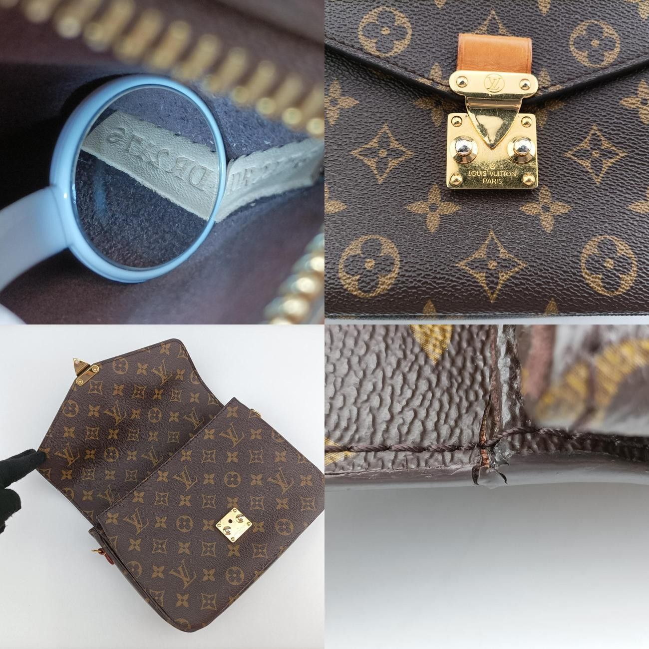 店舗限定 ルイヴィトンLouis VuittonポシェットメティスMMモノグラム ブラウン系モノグラムキャンバスM44875DR2176 期待の