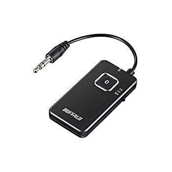 BUFFALO バッファロー Bluetoothオーディオトランスミッター-レシーバー 低遅延対応 BSHSBTR500BK