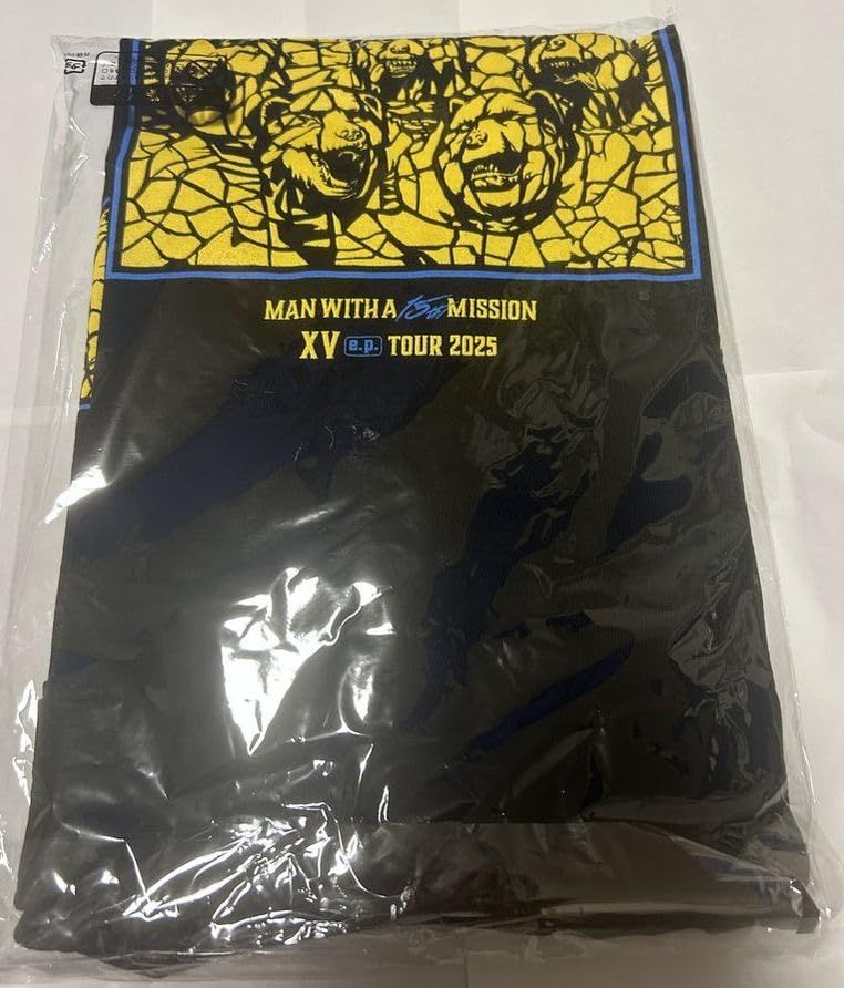 マンウィズアミッション　XV.epツアーTシャツ　Lサイズ XV.epツアーTシャツ - MWAM Web Shop