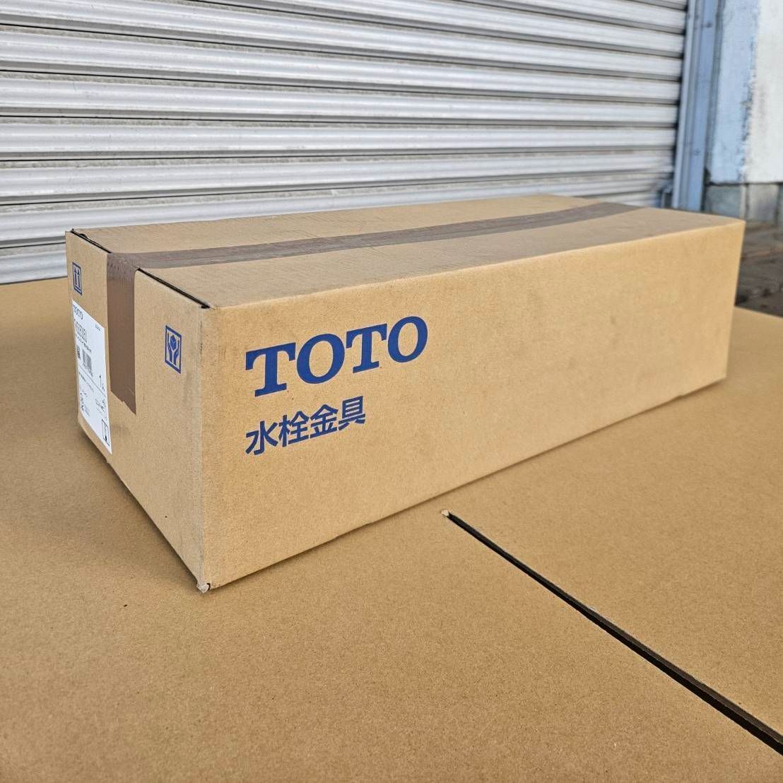 未拆封 TOTO キッチン水栓 TKS05305J TOTO台付シングル混合水栓 GGシリーズ エコシングル ハンドシャワー