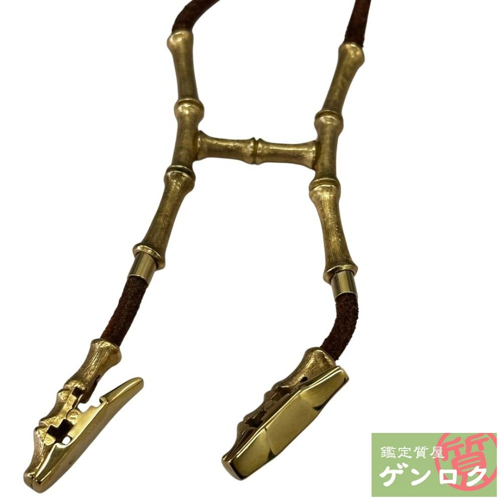 エルメス 革紐 ネックレス ネックレス - メルカリ