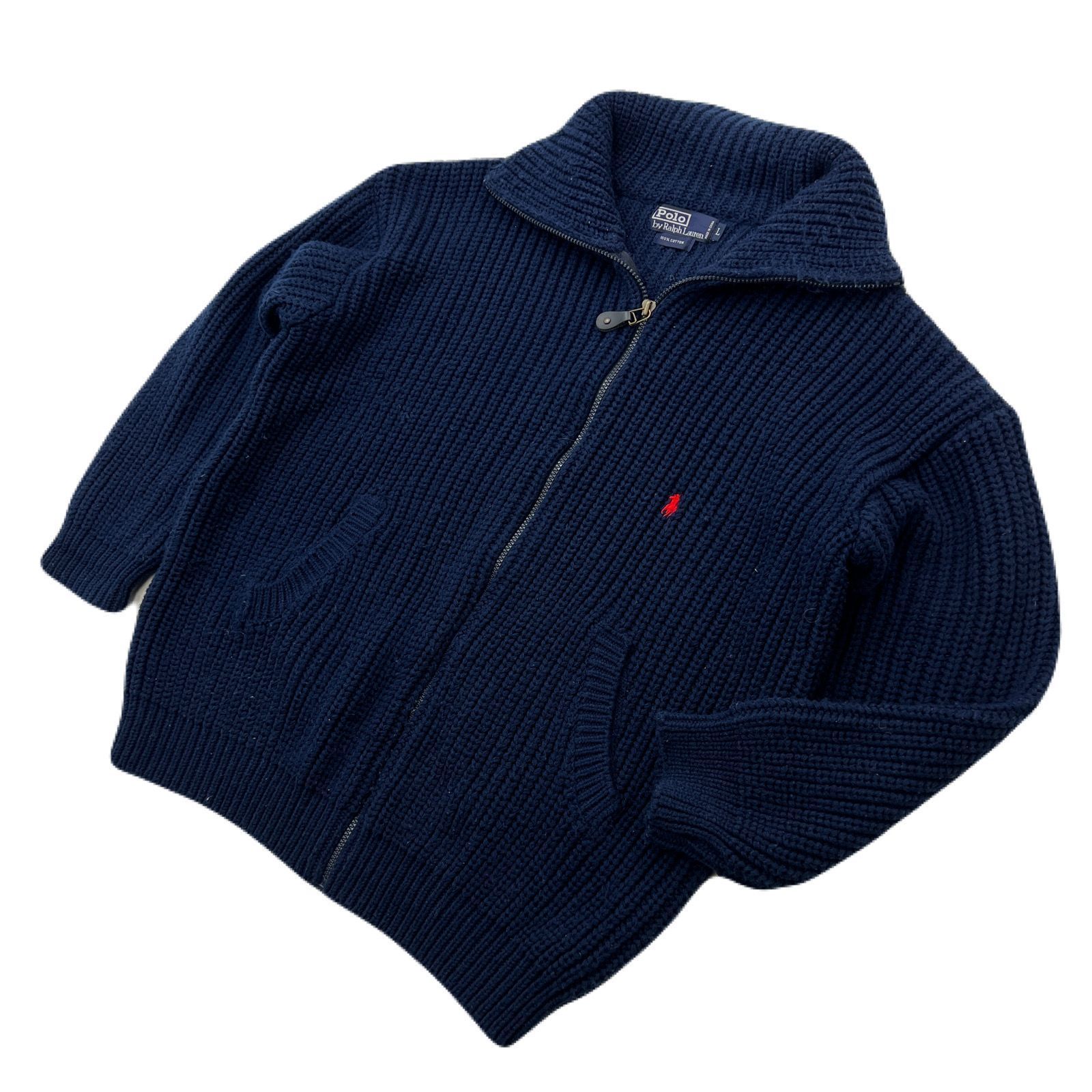 ポロラルフローレン POLO RALPH LAUREN ニット ジップアップ 
