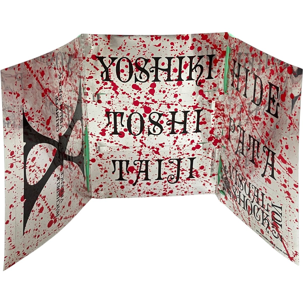 X 1988年ライブツアー BURN OUT TOUR 告知チラシ YOSHIKI HIDE