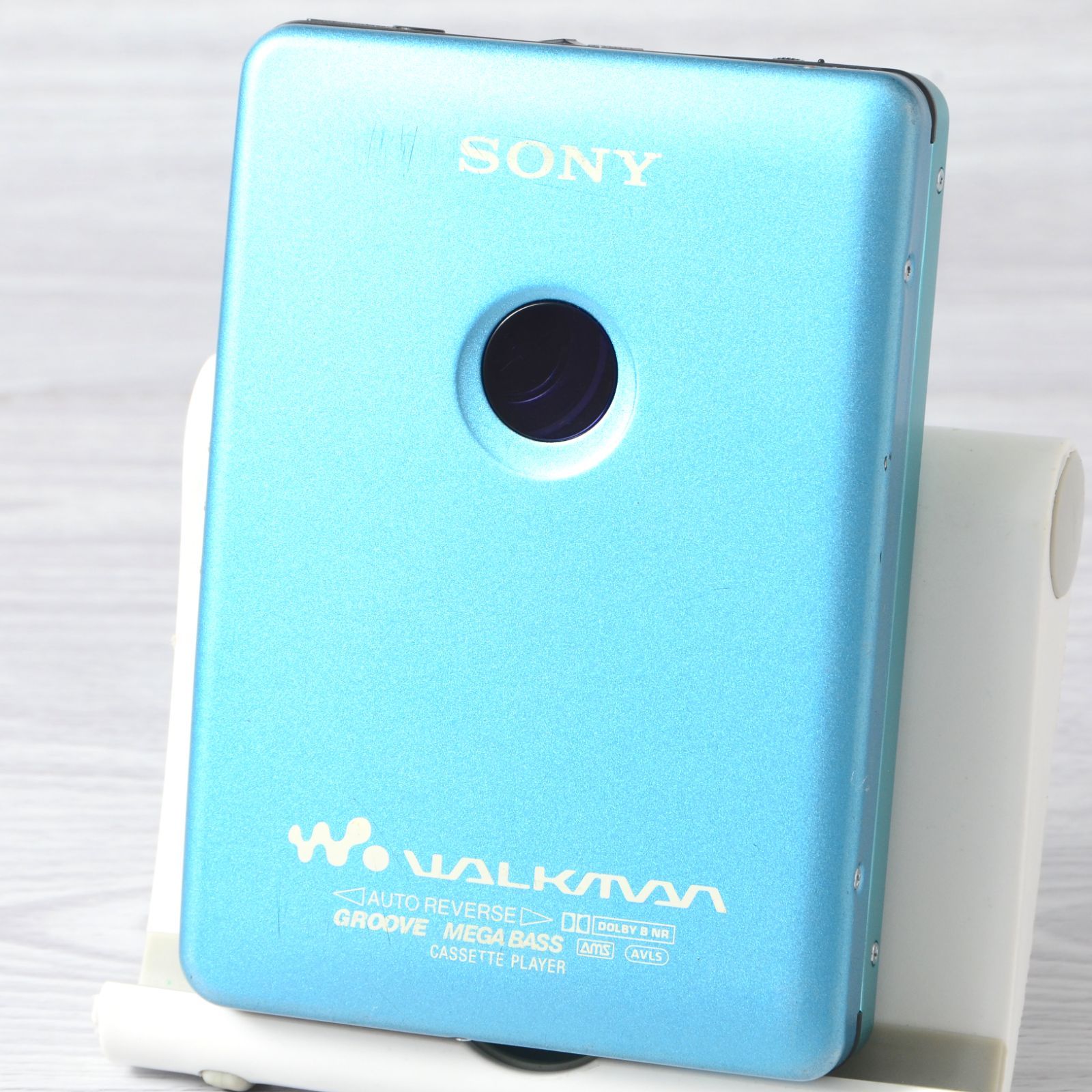 SONY WALKMAN WM-EX610 ソニーカセットウォークマン スカイブルー リモコン等付属 整備済 - メルカリ