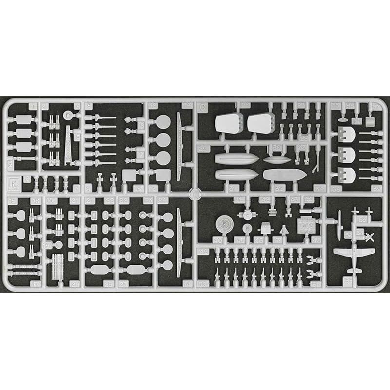 ピットロード 1/700 スカイウェーブシリーズ 第二次世界大戦 アメリカ海軍 艦船装備セット2 真ちゅう製35.6cm砲身×12本付 プラモデル用パーツ E09B