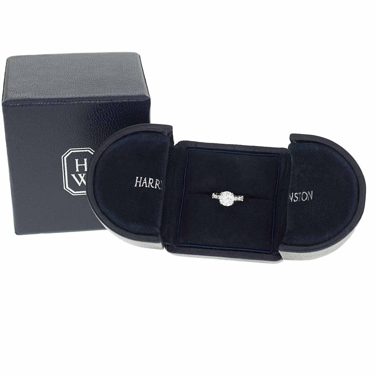 【人気商品！】 HARRY WINSTON F-VS1-3Ex ダイヤ(D0.80ct ハリーウィンストン 指輪