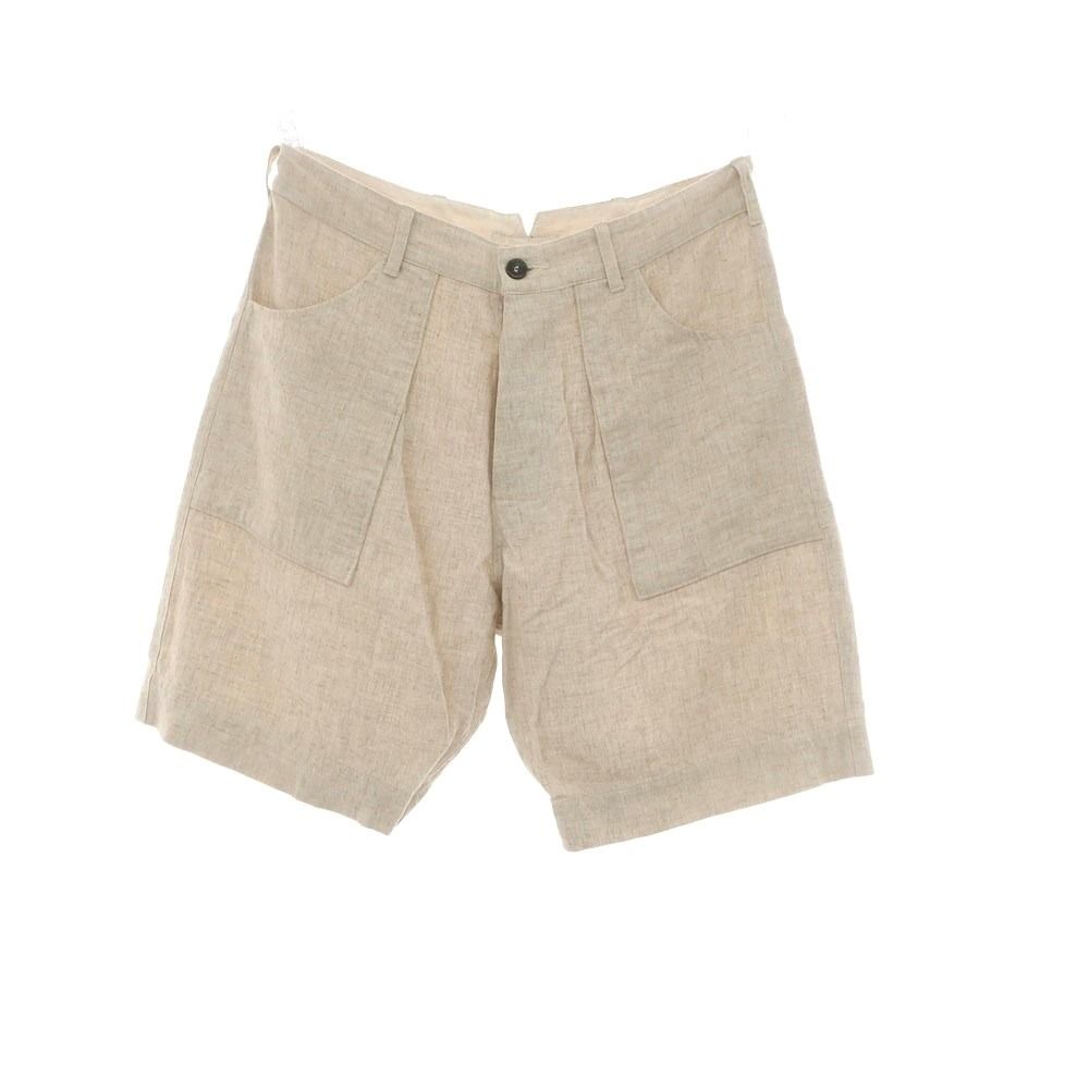 ウィローパンツ WILLOW PANTS リネンポリエステル ショートパンツ ベージュ サイズ1 メンズ