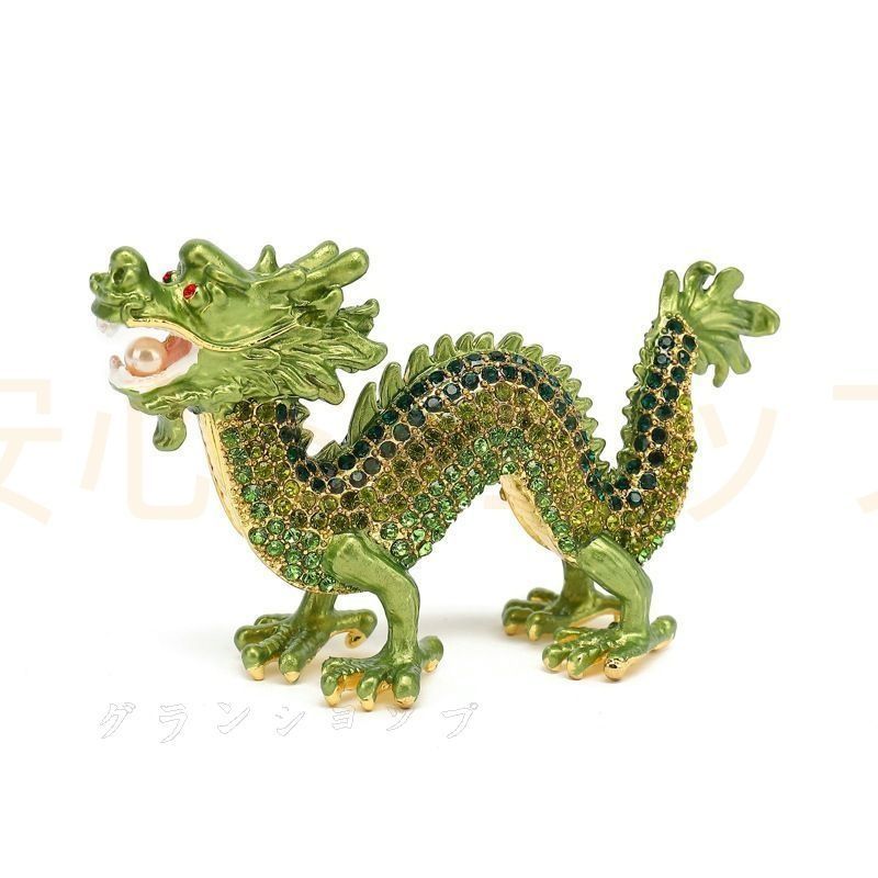 干支の置物　龍 開運 龍の置物 玄関 干支 金 銅製 5本爪 金色 龍置物 真鍮 風水