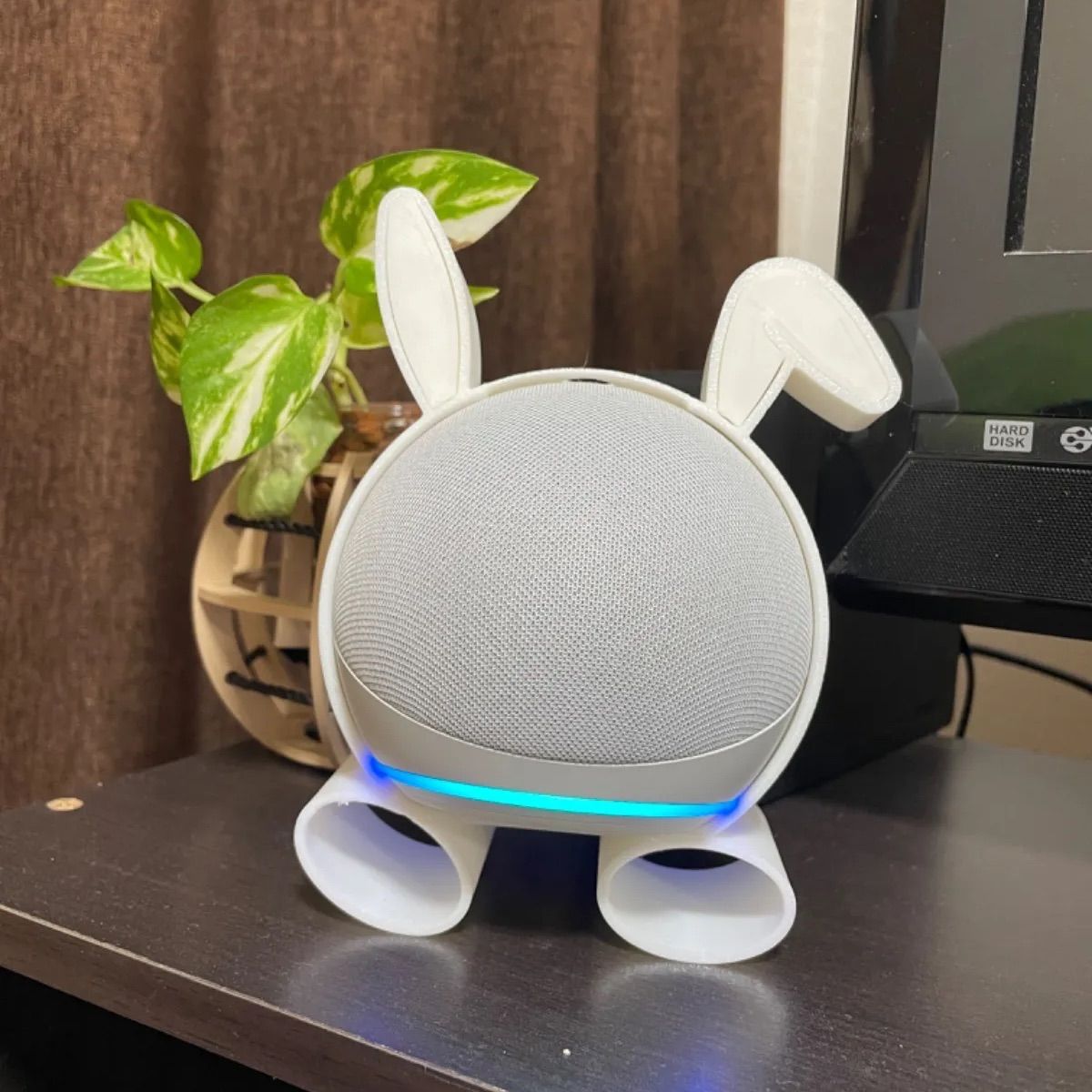 ウサギ・アレクサ(Amazon Echo Dot 第4、5世代用 スタンド ウサギ・アレクサ(Amazon Echo Dot 第4、5世代用 スタンド