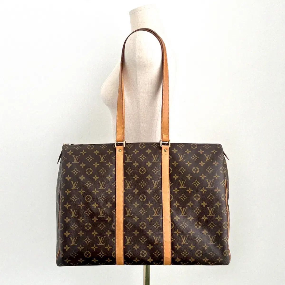 Louis Vuitton ルイヴィトン フラナリー 50 ビッグバッグ ボストン 旅行かばん キーポル