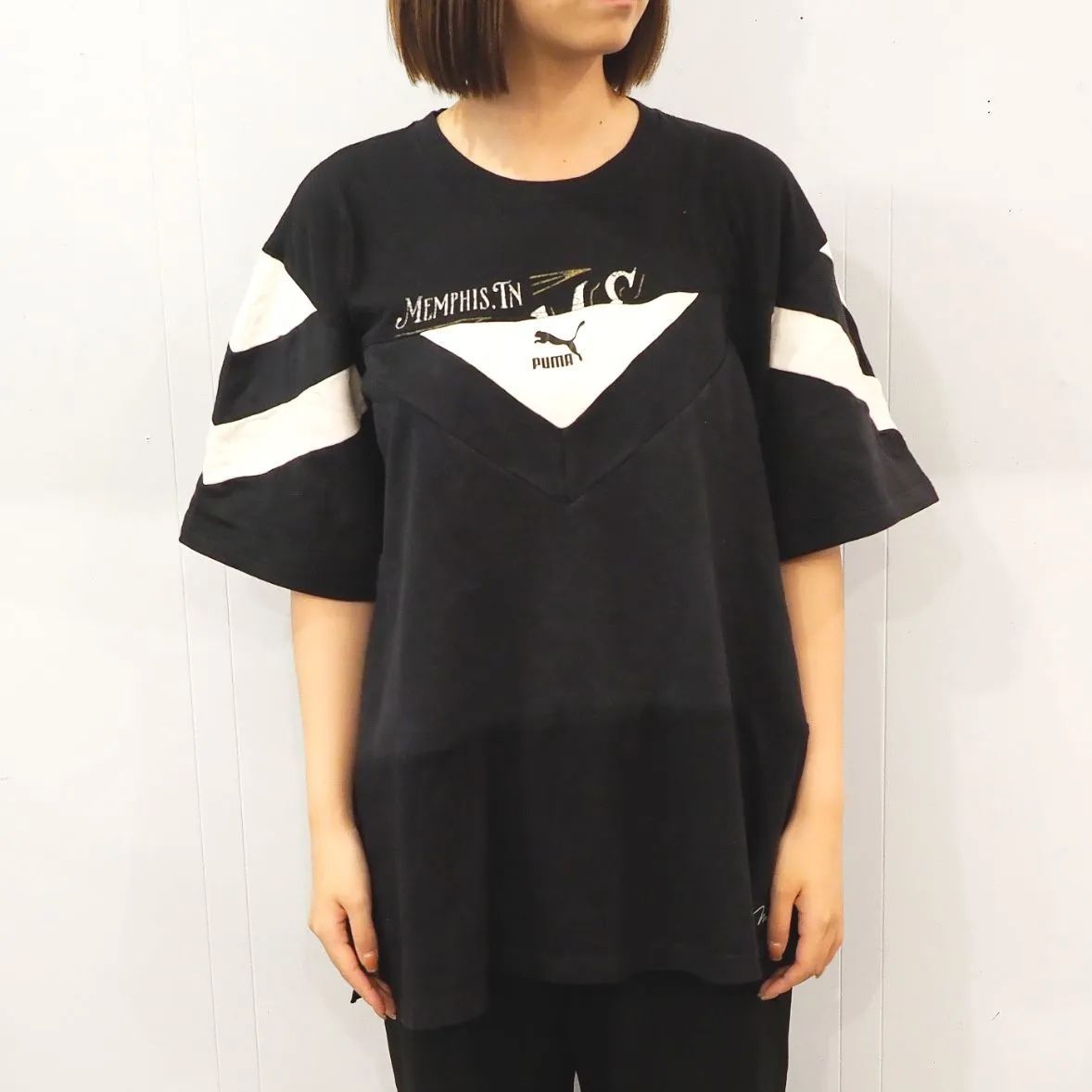 MELT THE LADY tiny fluffy tops グレー タンク トップ パーカー