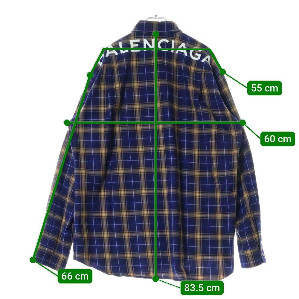 BALENCIAGA 17AW チェックシャツジャケット BALENCIAGA 17AW チェックシャツジャケット（BALENCIAGA