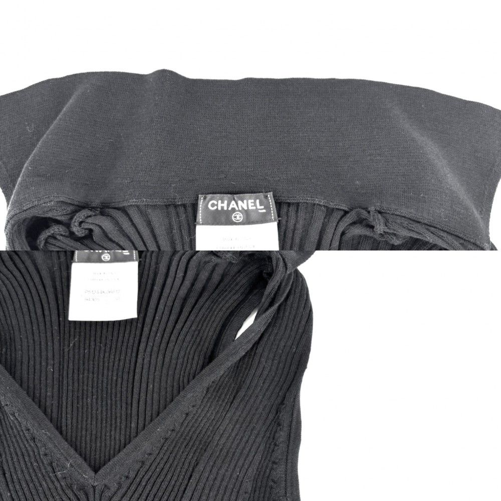 シャネル タンクトップ レディース Vネック ノースリーブ 服