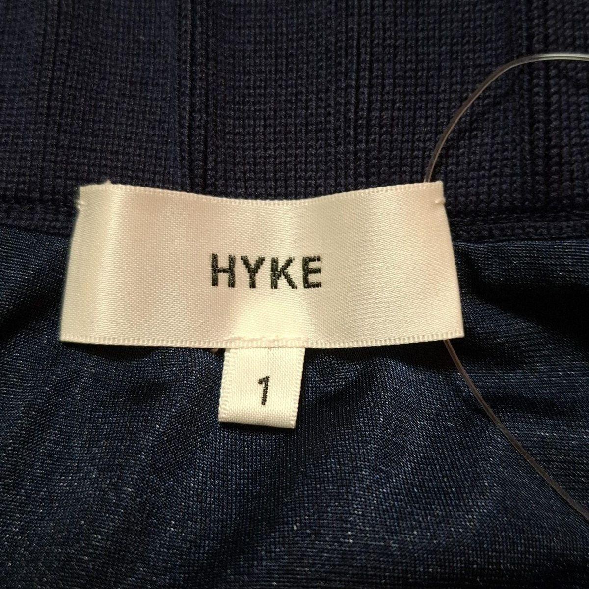 スカート HYKE サイズ1 HYKE(ハイク) スカート サイズ1 S レディース - ネイビー ひざ丈