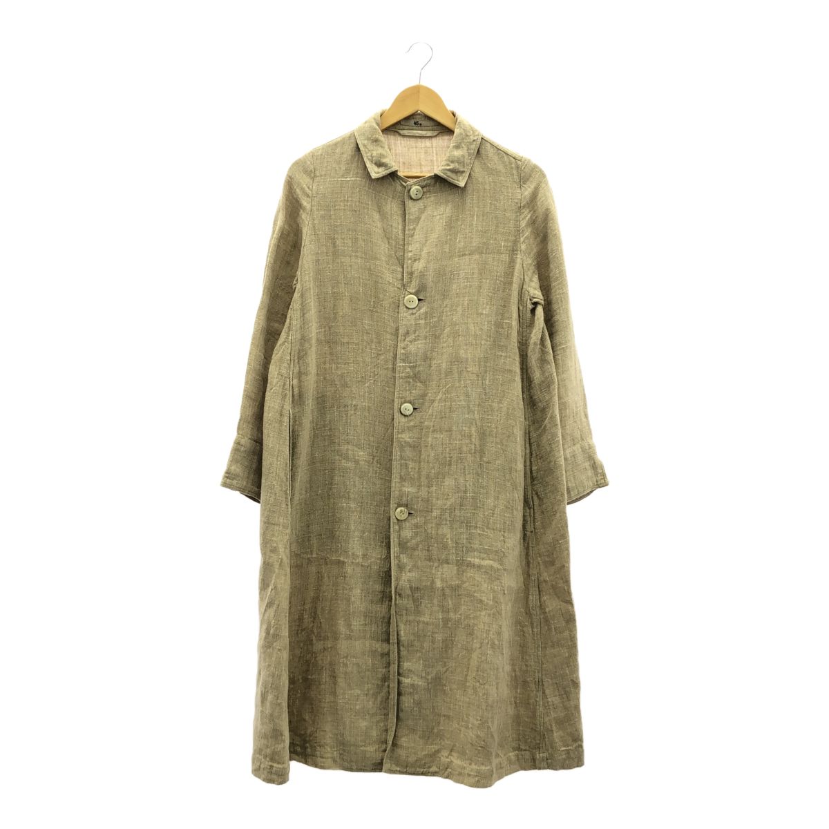 45R パトアシュ ヴィンテージリネン ステンカラーコート コート 45rpm