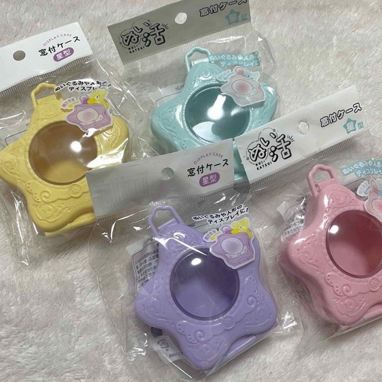 窓付ケース ぬい活 小物入れ ラッピングケース メルヘン 星型