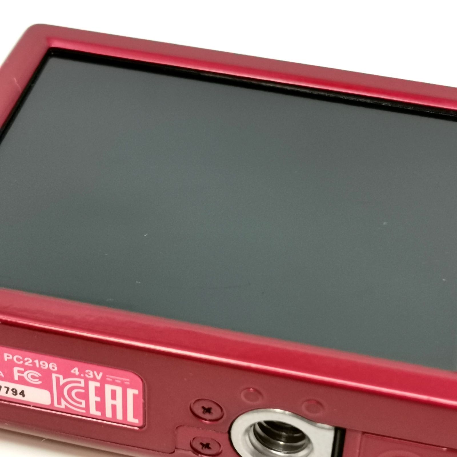 キャノン IXY 160 レッド デジカメ 充電器ないため動作未確認 デジタル