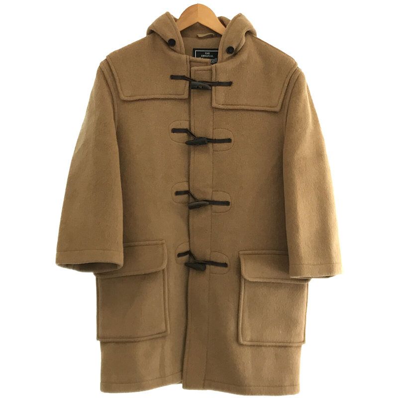 80 90s GLOVERALL　ダッフルコート　黒タグ　英国　グローバーオール 超希少 80's 黒タグ Gloverall ダッフルコート ブラック L相当