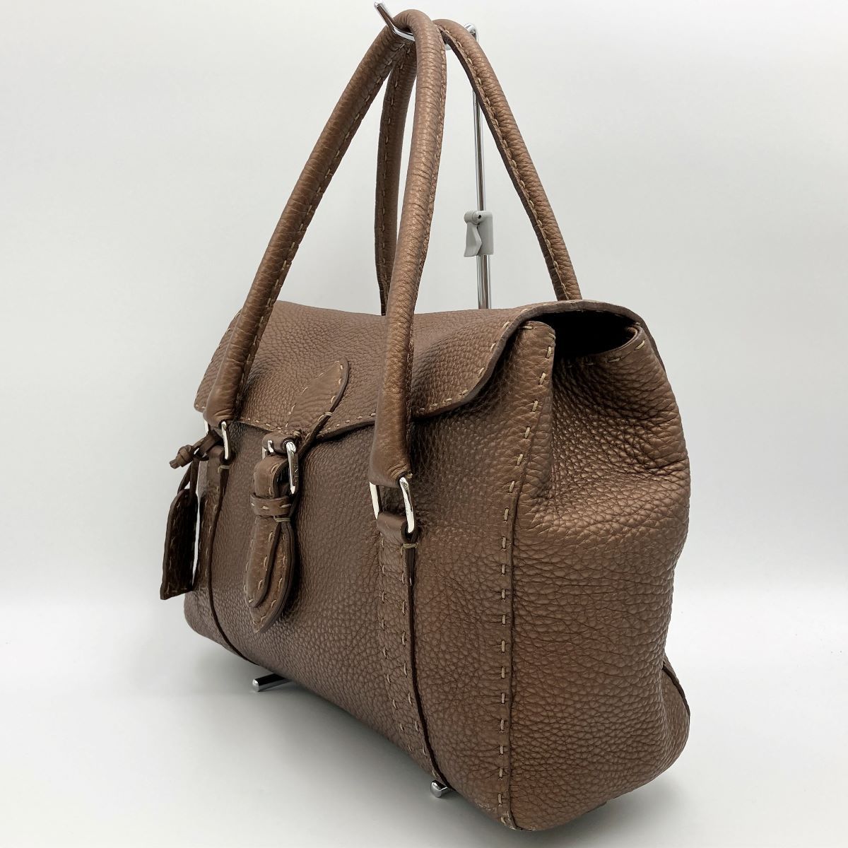 美品 FENDI フェンディ セレリア ミニリンダ トートバッグ