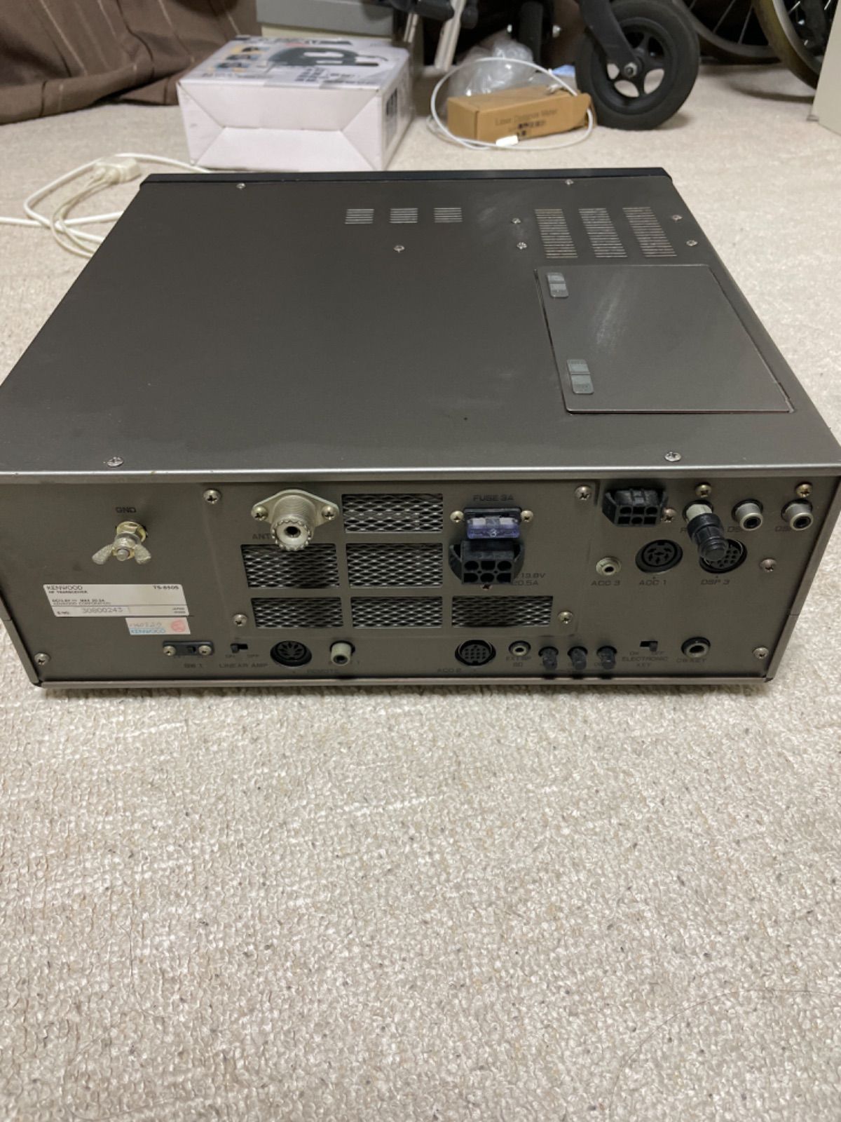 ケンウッド HFトランシーバー TS-850S ジャンク品として - メルカリ