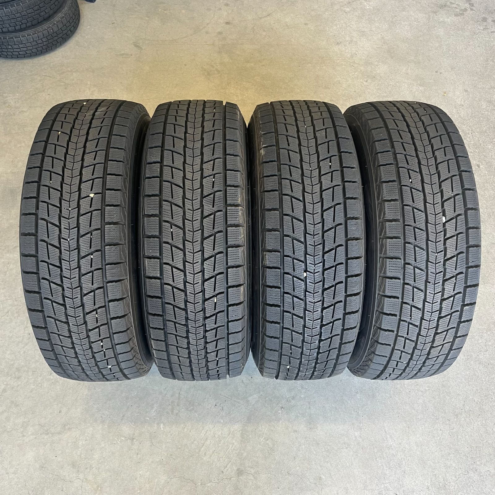 バリ溝 ランクル２５０等 265|65|18インチ スタッドレスタイヤ アルミホイール WEDS C-84