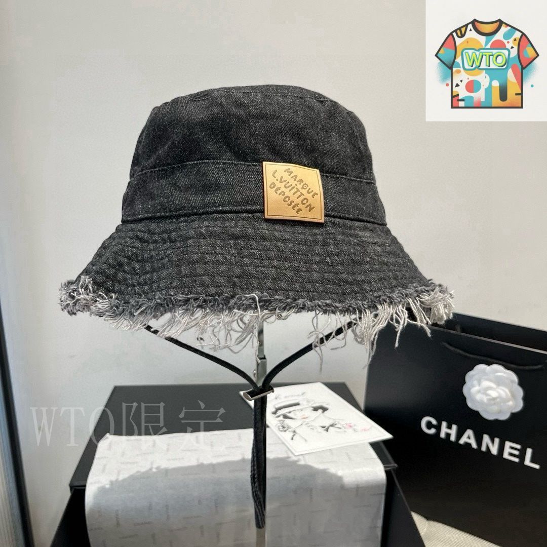 【LOEWE】25SS 新作★夏にぴったりロゴデニムハット org.jpg