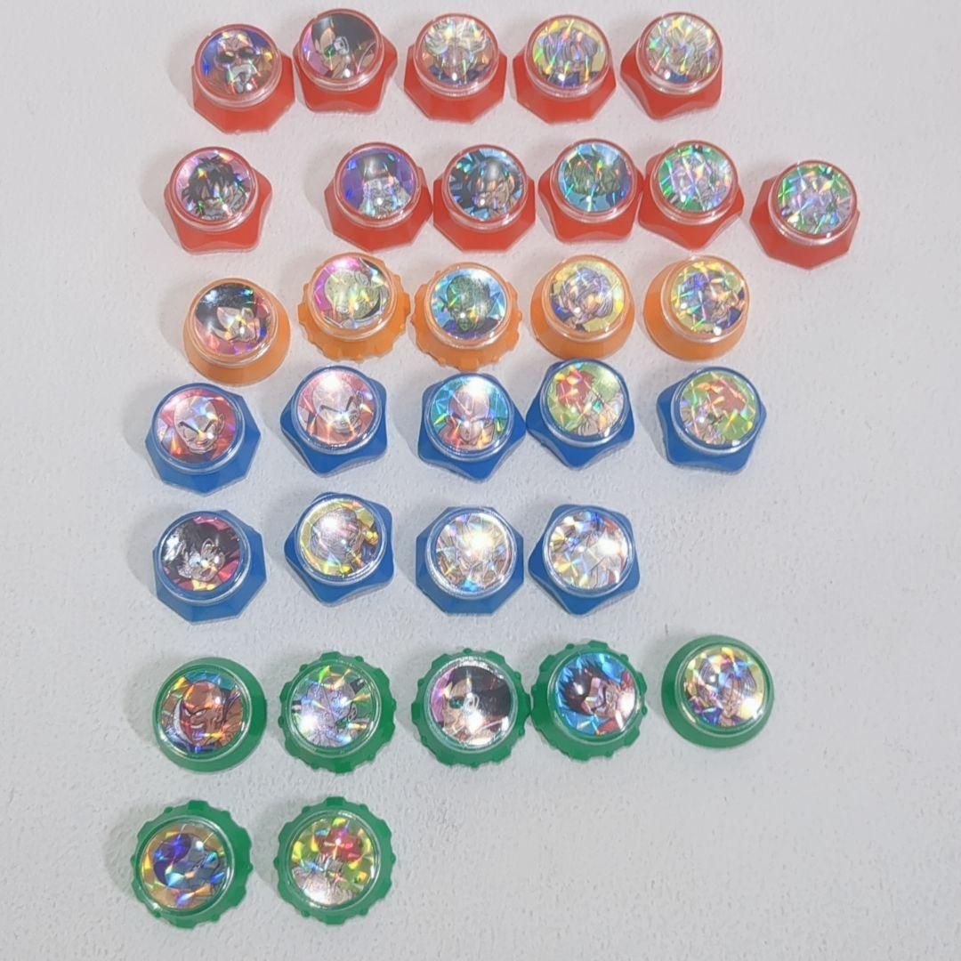 きゃらかーんドラゴンボール コマ カーリング レトロホビー 32個