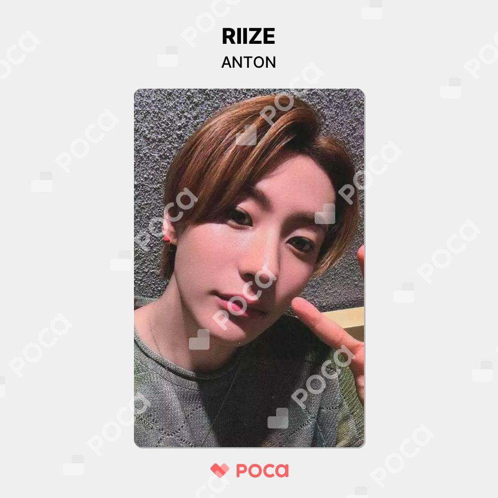 superstar tokyo riize トレカ アントン ① RIIZE アントン トレカ - メルカリ