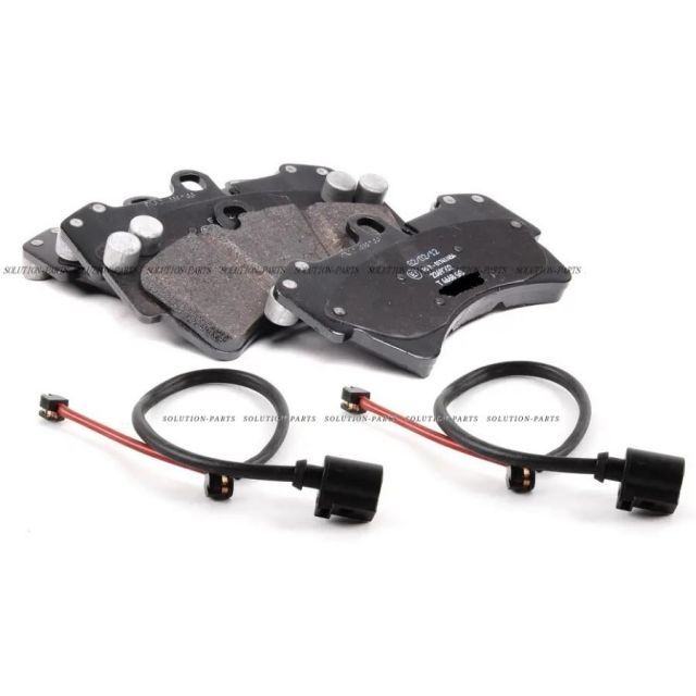 正規純正OEM PORSCHE 955 957 カイエン フロント ディスクパッド + パッドセンサー Cayenne 95535193907 95535193905 95561236502 パッド パット