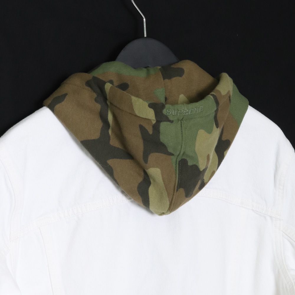 SUPREME × LEVI'S Fleece Hood Trucker Jacket Mサイズ - メルカリ
