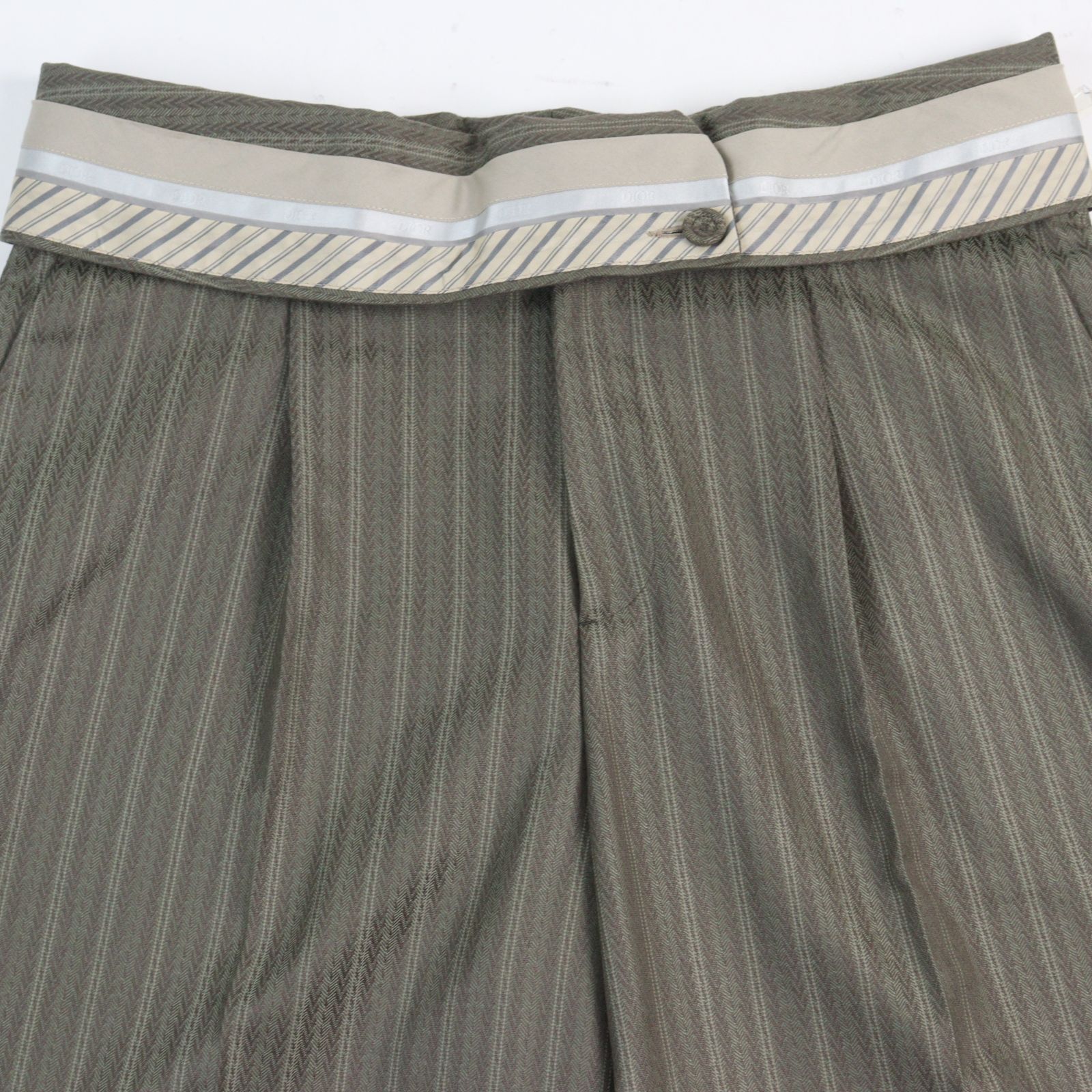 極美品○DIOR ディオール オム 23SS 383C132A5718 クチュール ジャカード くるみボタン ハイウエスト ショートパンツ 46 正規品 メンズ 極美品○DIOR ディオール オム 23SS 383C132A5718 ウール100