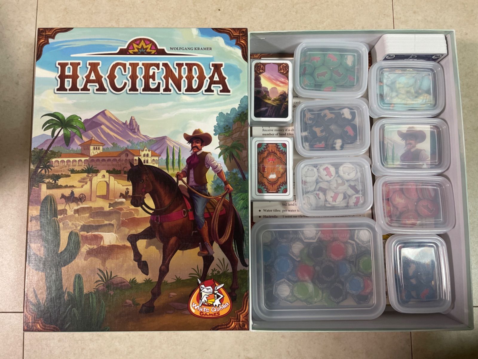 【中古】ハチエンダ | HAZIENDA ハチエンダ 日本語訳付 ボードゲーム テーブル