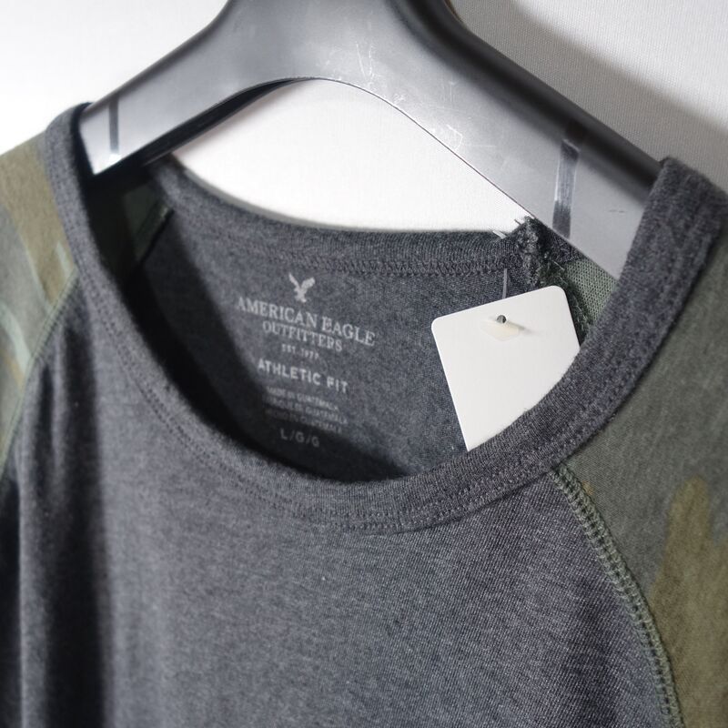 AMERICAN EAGLE OUTFITTERS 長袖Tシャツ ロンT 薄手 - トップス