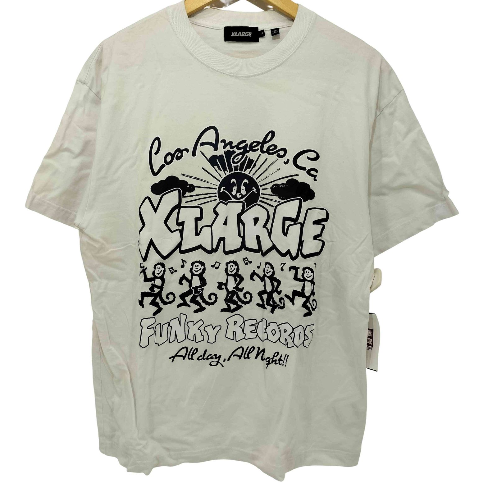 エクストララージ XLARGE FUNKY RECORDS S/S TEE メンズ  L